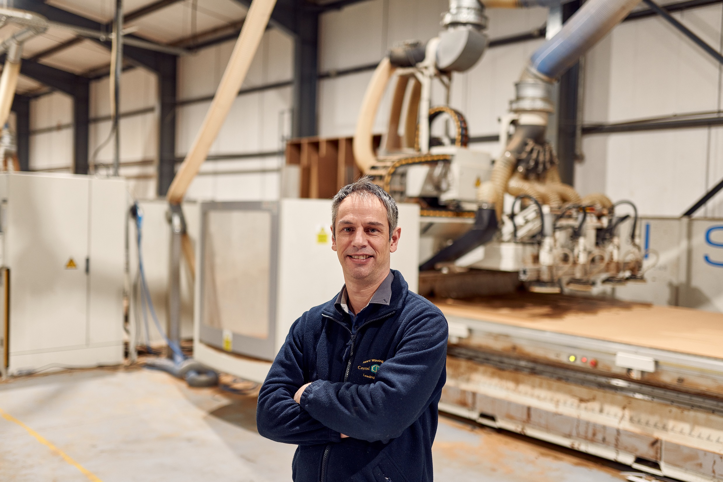 Made Smarter's 'For the Makers' campaign - Richard Hagan from Crystal Doors in Rochdale