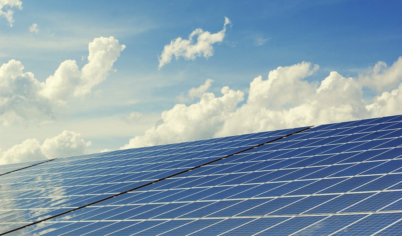 solar panels stock