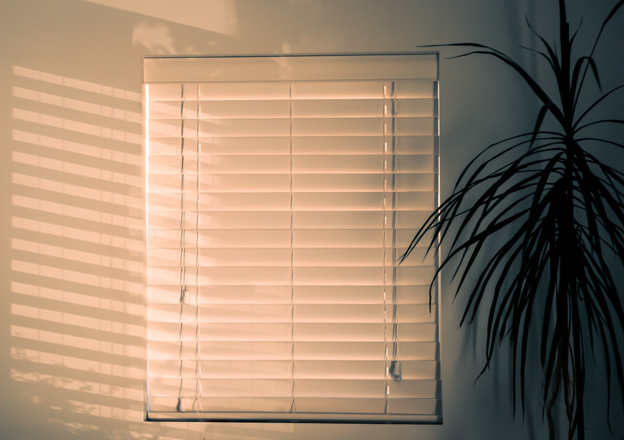 blinds stock image