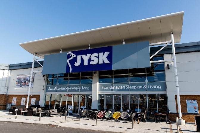 Jysk sales danish furniture