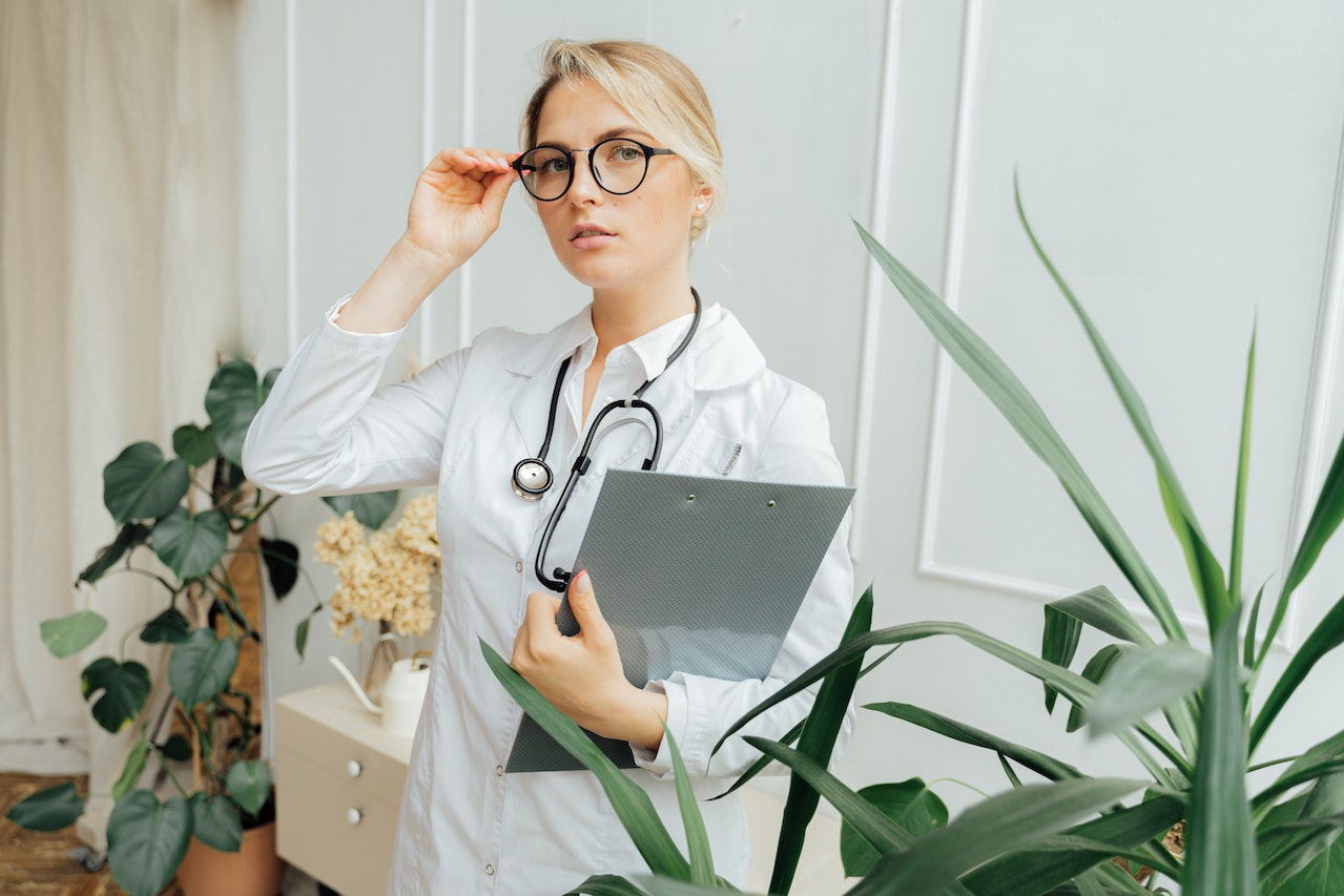 nurse stock image