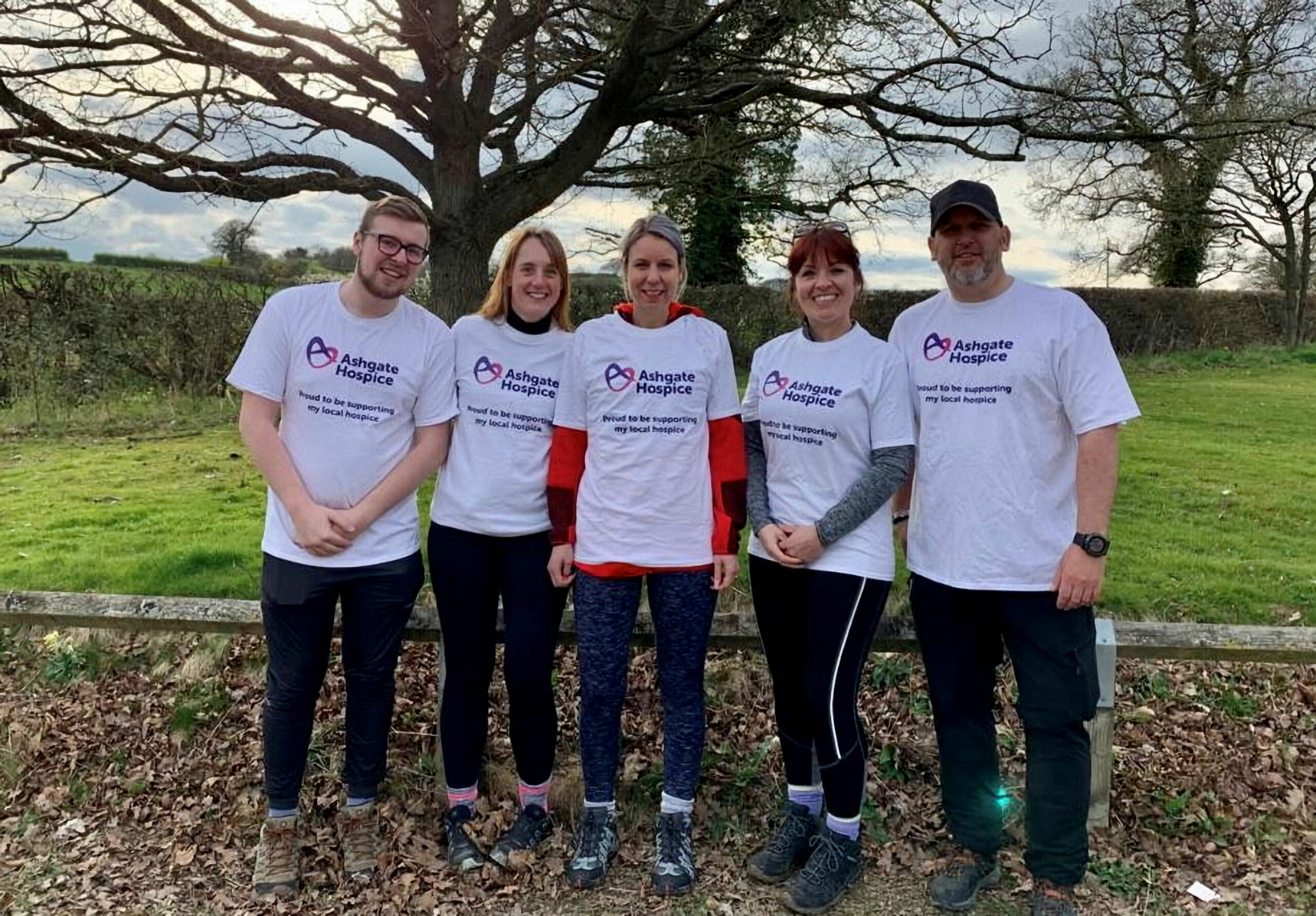 Team Massive - some of the team set to take on the Derbyshire Peaks Ultra Challenge in 2023