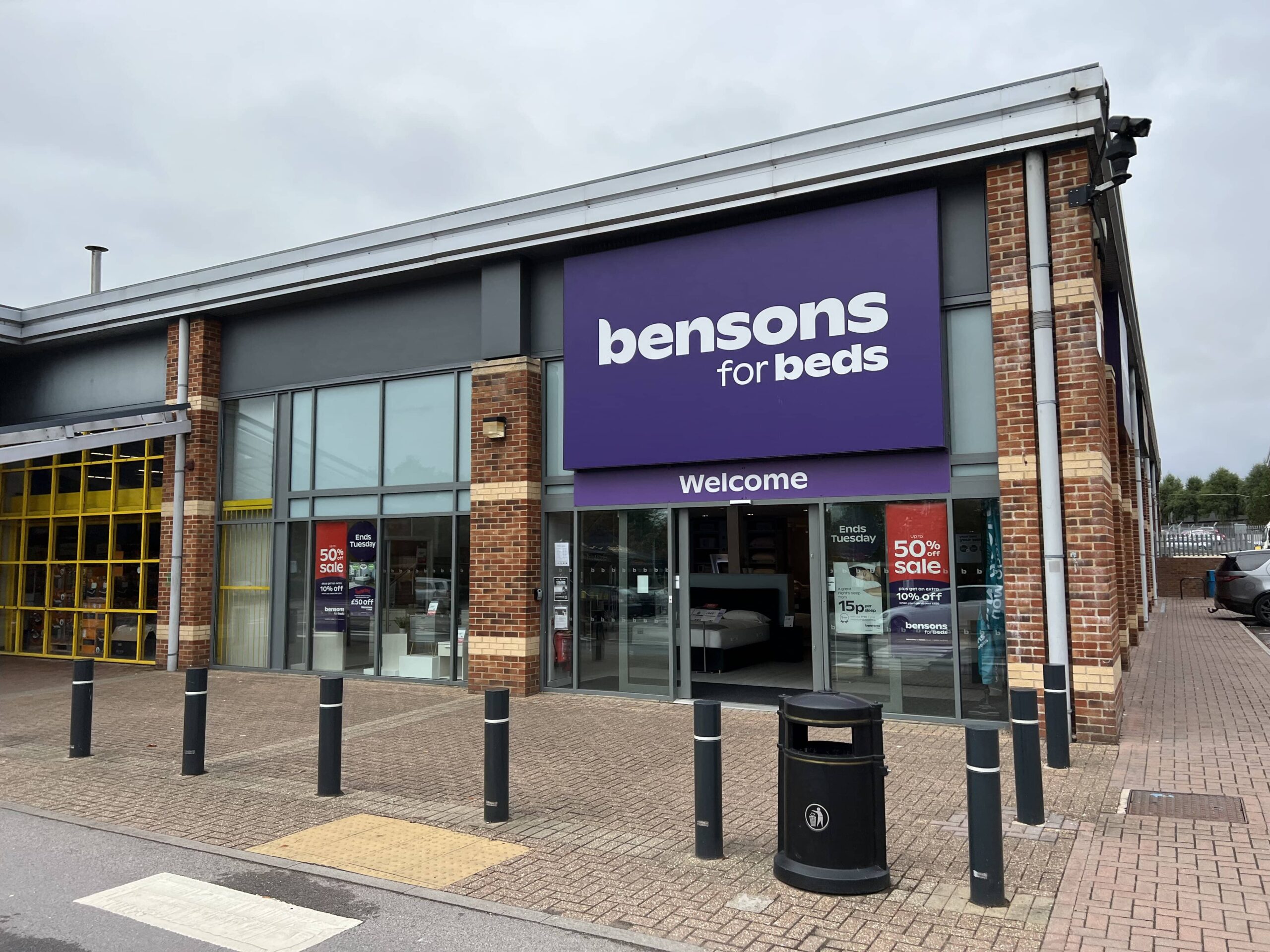 Bensons Yeovil Shopfront 1