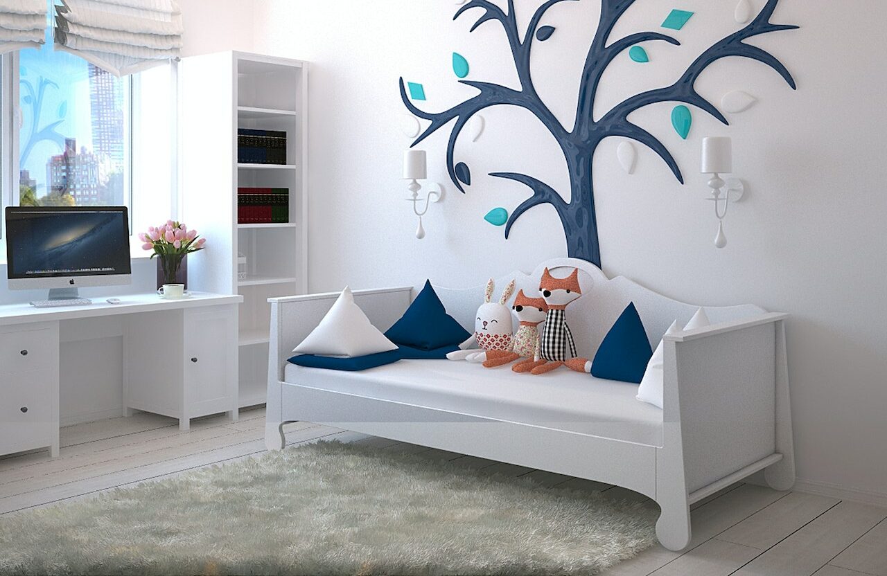 childrens furniture stock image