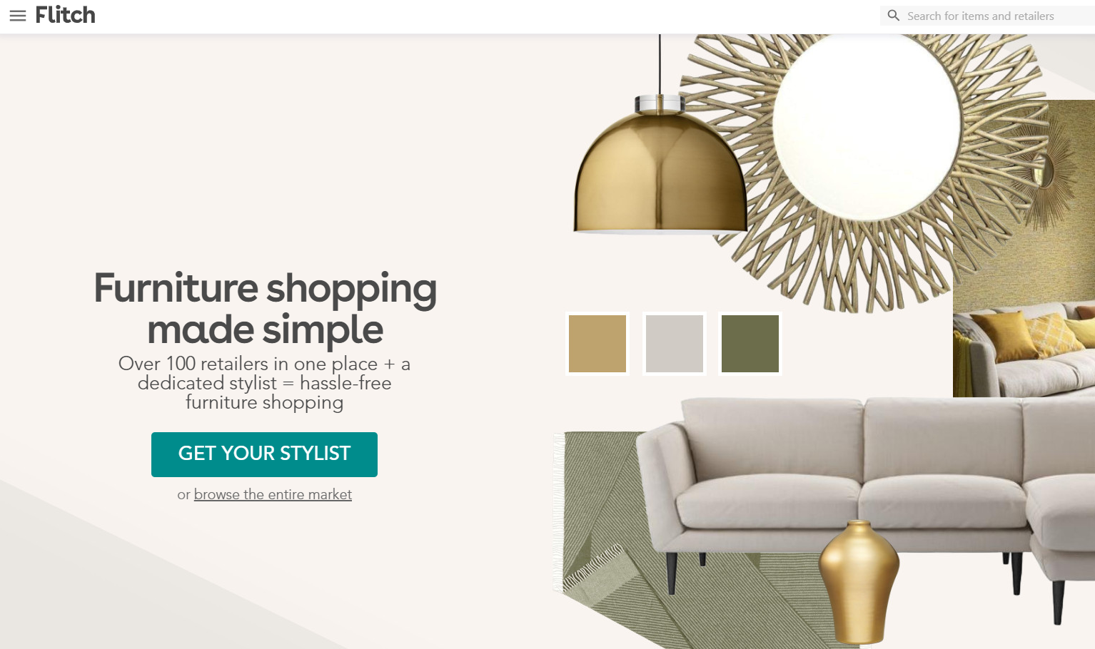 Furniture sales shopping websites