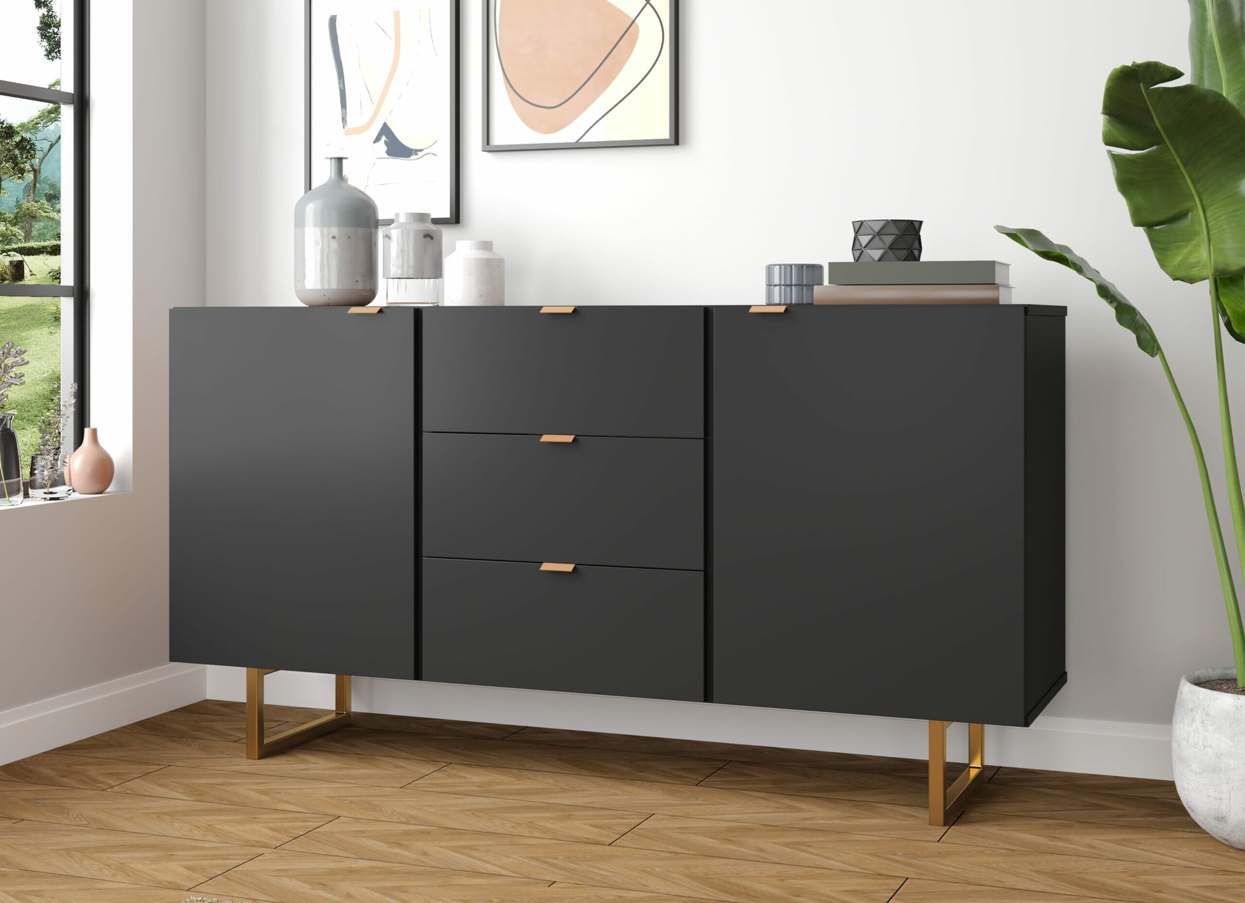 Out and Out Seattle-Black-Sideboard - just one of the products being delivered by Panther
