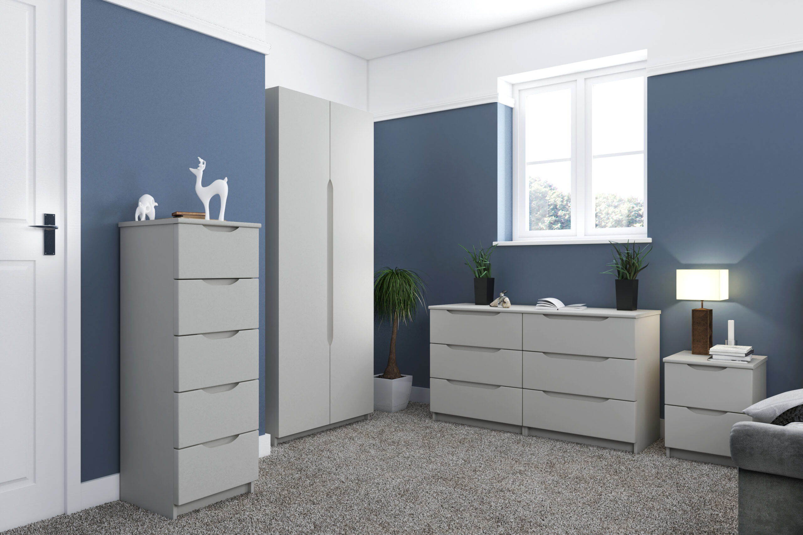 13) onecall-bedroom-roomset Sonata-Light-Grey